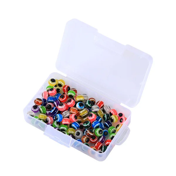 100 stk. Fiskeøje Perler Fiskeline Perler Assorterede Farver Fiskeperler Flydende Kugler Stopper Perler Fiskeagn Æg Perler