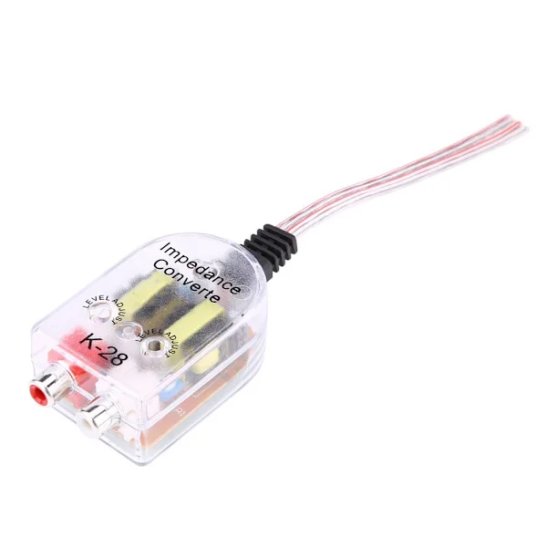 Car Stereo CD Amplifier Audio Subwoofer High to Low Frequency Divider Converter Regulator Filter
