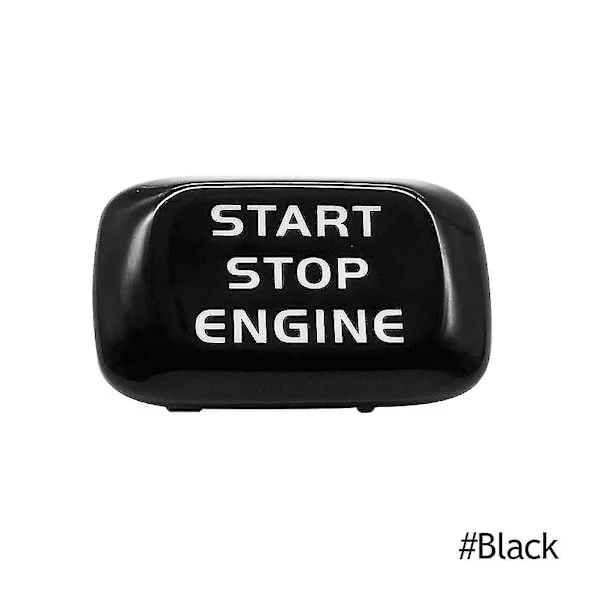 Deksel for startknapp i bilmotor, erstatning for stoppbryter, nøkkeldekor, trim, klistremerke for Volvo V40 V60 S60 Xc60 S80 V50 V70 Xc70 - Bilstyling