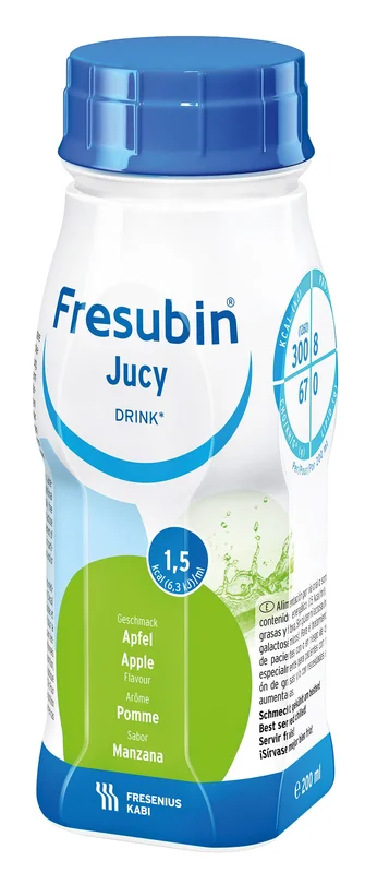 Fresubin Jucy Drink næringsdrikk eple 4x200 ml