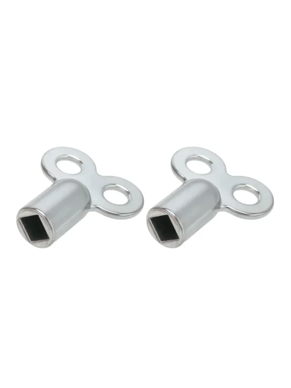 AliExpress - Clé de Valve d'échappement de radiateur en alliage de Zinc, 5 × 5mm, douille carrée, accessoire de radiateur, clé d'échappement de 