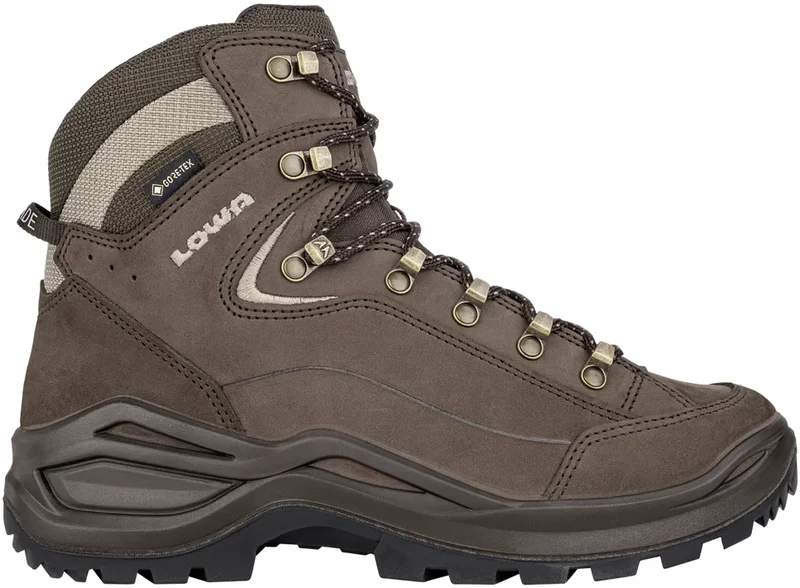 Lowa Renegade EVO GTX Mid naisten vaelluskengät, Espresso/Anthracite