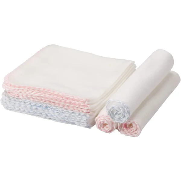Muslin washcloths (20-pack), Soft muslin towels for facial cleansing and makeup removal