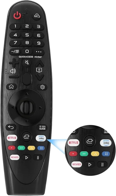 LG Fjernkontroll, AN-MR20GA Universal Fjernkontroll for LG, Erstatning