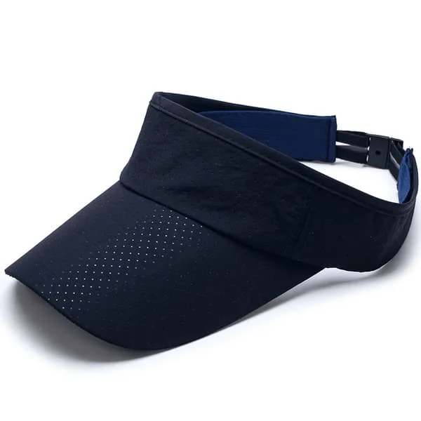 Solskjerm Herre Dame - Golf Tennis Solskjerm Justerbar Sport Solskjerm Meget Tynn Hurtigtørkende Solskjerm Unisex Caps Lue for Golf Tennis Løping 