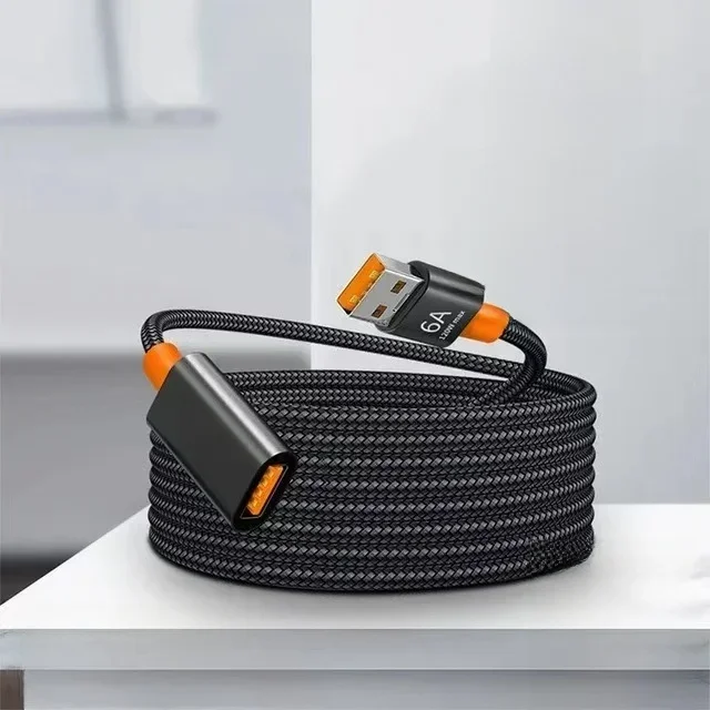 AliExpress - 6A USB 3.0/2.0 USB-Verlängerungskabel für Smart Laptop PC TV Xbox One SSD USB-Verlängerungskabel Verlängerungskabel Mini-