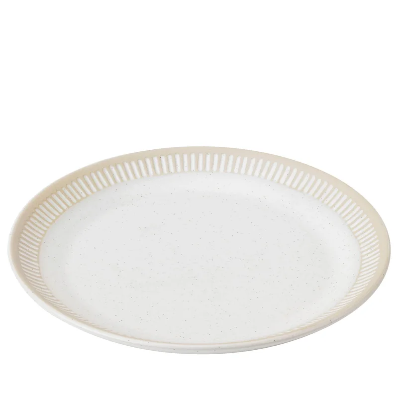 Knabstrup Colorit tallrikar 22 cm, sand | Dukning & Servering > Tallrikar > Tallriksset | Bagaren och Kocken