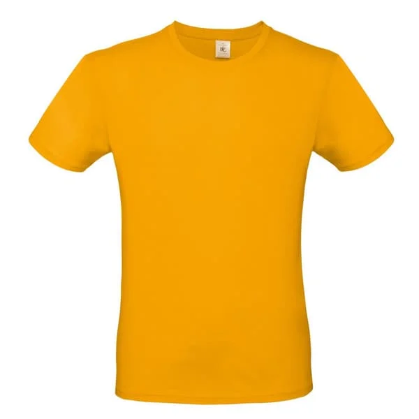 B&C Herr #E150 T-shirt M Aprikos