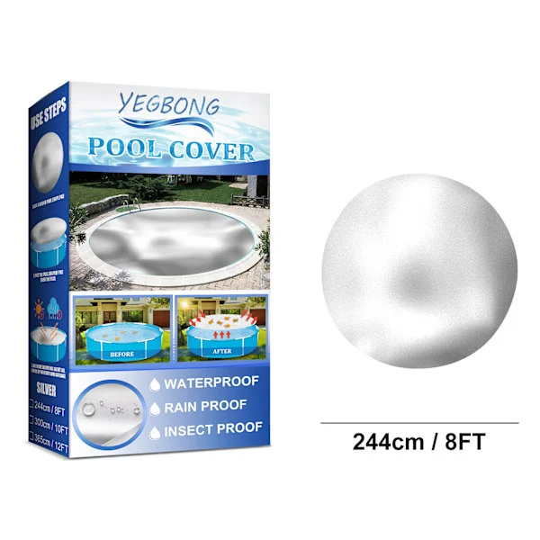 Poolskydd, Rektangulärt Poolskydd, Runt Poolskydd