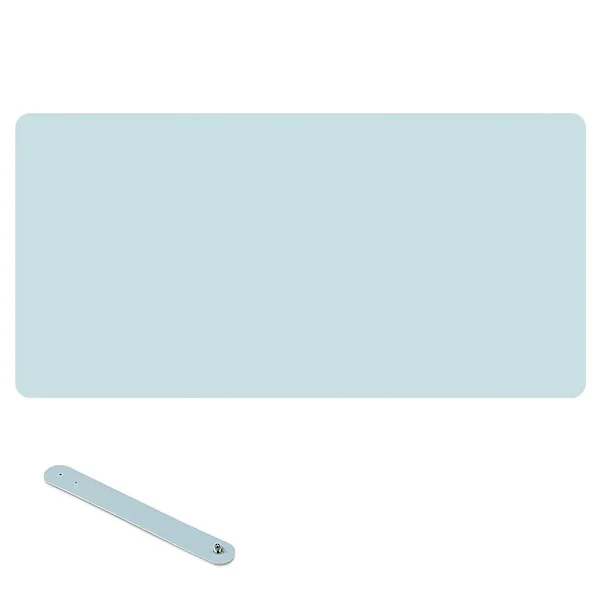 Desk Pad for Office and Home - Like a Large Mouse Pad and Desk Mat on Desk, (Light Blue)