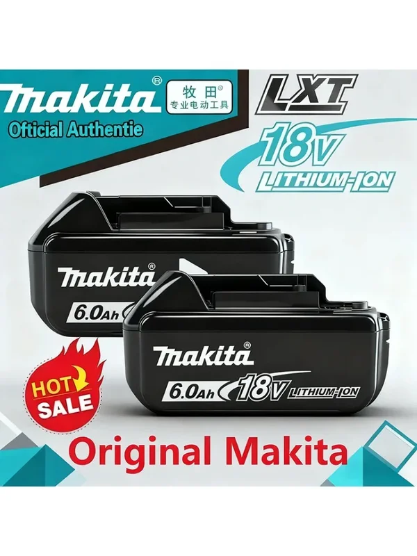 AliExpress - 100% originele 18V Makita 5Ah 6Ah 9Ah Makita accu BL1840 BL1830B BL1850B BL1850 BL1860 BL1815 vervangende lithium accu