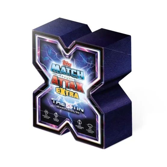 Topps - Match Attax Champions League EX X-tin 2025-26 - 64 Cards Black Trading Cards - @ Hatstore