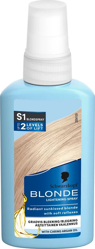 Schwarzkopf Blonde S1 Blondspray, Hår, Hårfarve, Blondering
