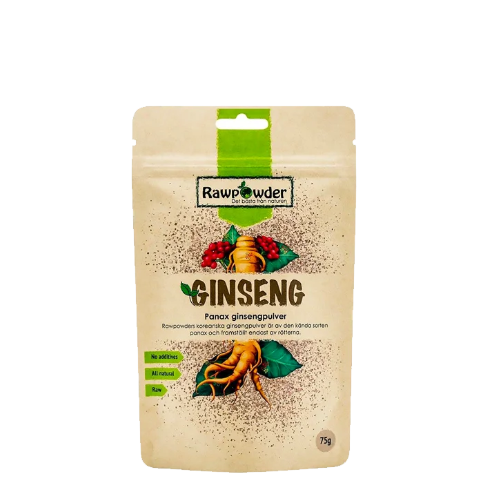 Rawpowder Ginseng Panax 75 g