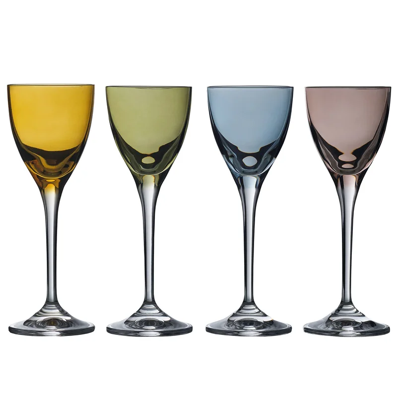 Magnor Joyful snapsglas 4 st, mix | Dukning & Servering > Glas > Cocktail- & Drinkglas > Snapsglas | Bagaren och Kocken