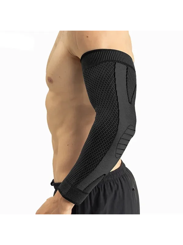 AliExpress - 1PCS Sport Arm Kompression Hülse Anti-Slip Ellenbogen Unterstützung Männer Frauen Radfahren Basketball Fußball Volleyball Baseball Tennis
