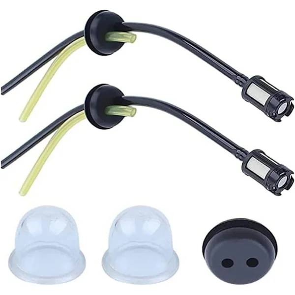 5 stk bensin slange busk klipper reservedeler bensin filter for gressklippere hekk trimmere kant trimmere