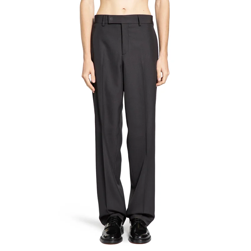 Cigarette Wool Trousers
