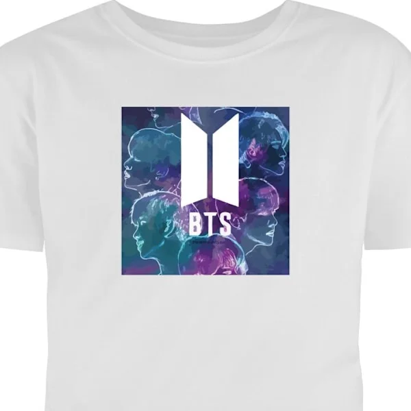 Barn-T-shirt | Bekväm T-shirt för Barn Vit 12-13 År BTS