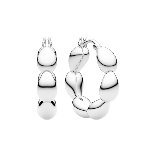 Sif Jakobs Jewellery Örhängen Goccia Cerchietto Dam Silver SMALL