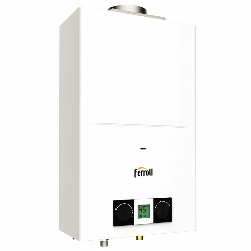 Scaldabagno a gas Ferroli Pegaso Eco murale a tiraggio naturale e camera aperta 14 l/min. - GPL