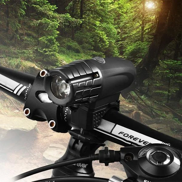 USB Charging Headlight New 2256 Gem Bicycle Headlight Warning Light