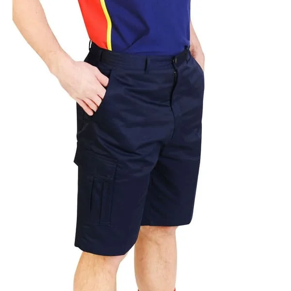 Absolute Apparel Cargo Arbetsbyxor Herr 40R Svart