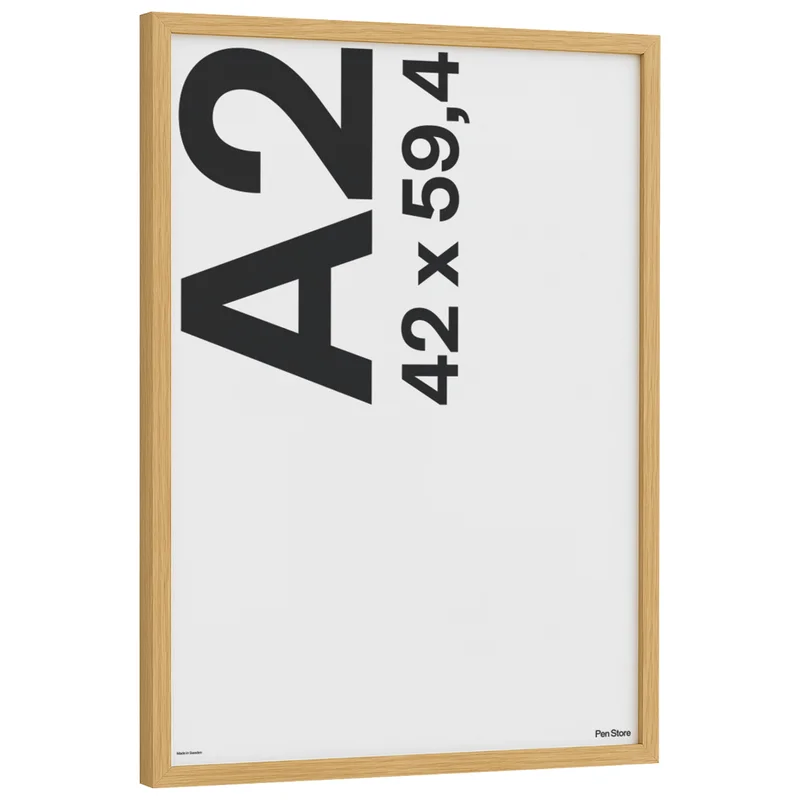 Pen Store Ramme i eg 42x59,4 A2