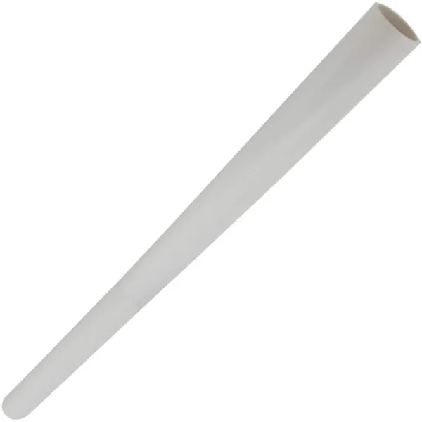 20 mm styvt PVC-tryckrör, vitt PVC-rör, hårt rör för akvariedränering och VVS, 1 m längd