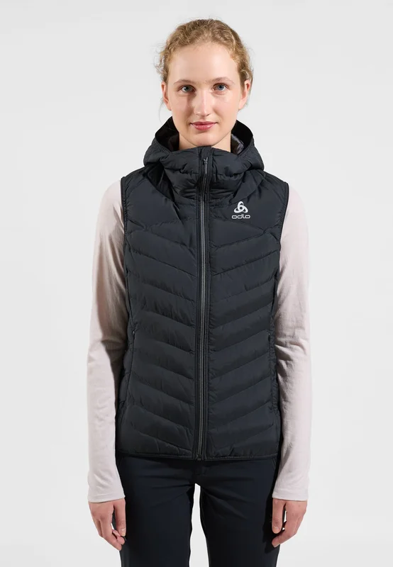 Odlo Air Cocoon Weste für Damen, XS, schwarz