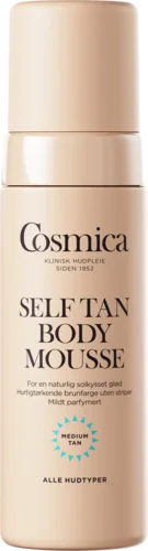 Cosmica Self Tan Body selvbruning mousse medium 150 ml