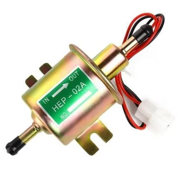 12V 1.2A Elektrisk Drivstoffpumpe Bensin Solid Olje Bil Båt HEP02A