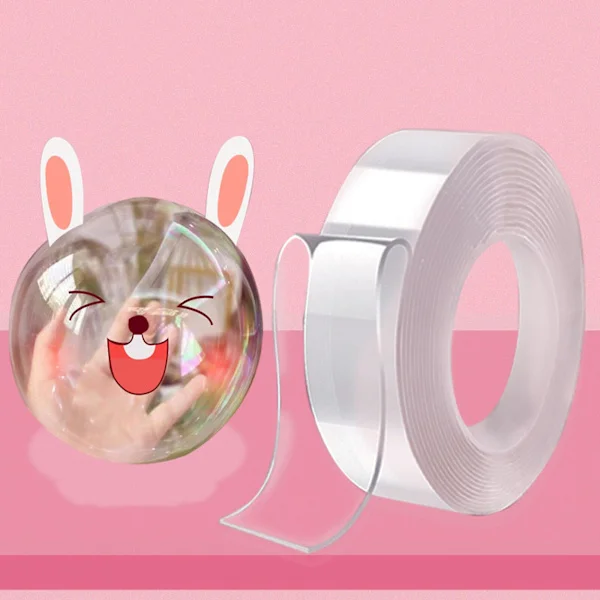 Uppgradera Nano Tape Bubble Kit, Dubbelsidig Tape Plast Bubble, elastisk tejp Ny