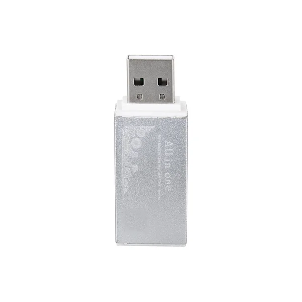 Multifunktionshukommelseskortlæser kompatibel med Memory Stick Pro Duo Micro SD TF M2 MMC SDHC