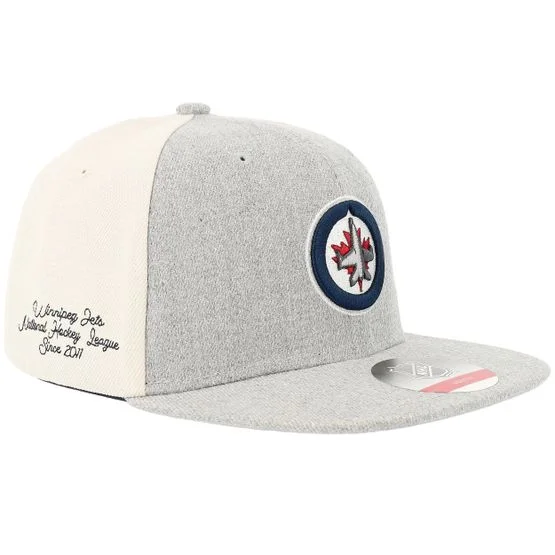 Outerstuff - NHL Grå snapback Caps - Kids Winnipeg Jets Ace In The Hole Heather Grey Snapback @ Hatstore