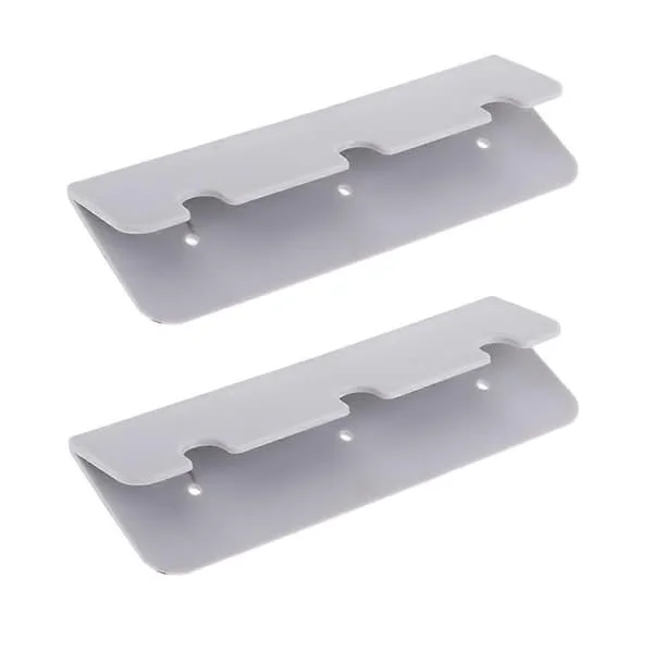 2 stk. PVC Bådsæde Krogclips Beslag til Rib Gummibåd Kajak Oppustelige Både Tilbehør