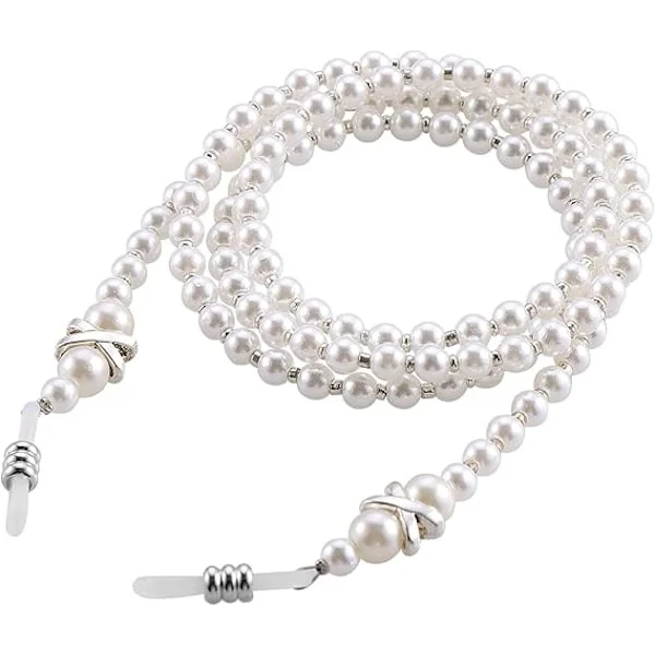 Brillekjede, Munnbind Snor Kjede Stilige Solbrillekjeder Brillerem Elegant Brilleholderkjede