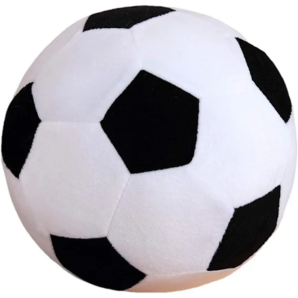 Myk kosedyr fotball plysjpute myk slitesterk fotballgave til barn gutt baby 12CM0.08kg
