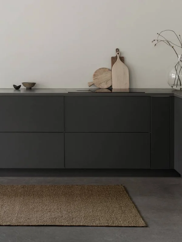 Tvättbar Harri Matta - Brun 160X230 Skandinavisk Stil