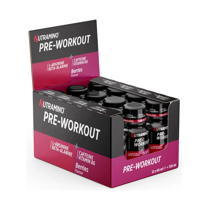 Nutramino Fitness Nutrition 12 x Nutramino PWO Shot 60 ml