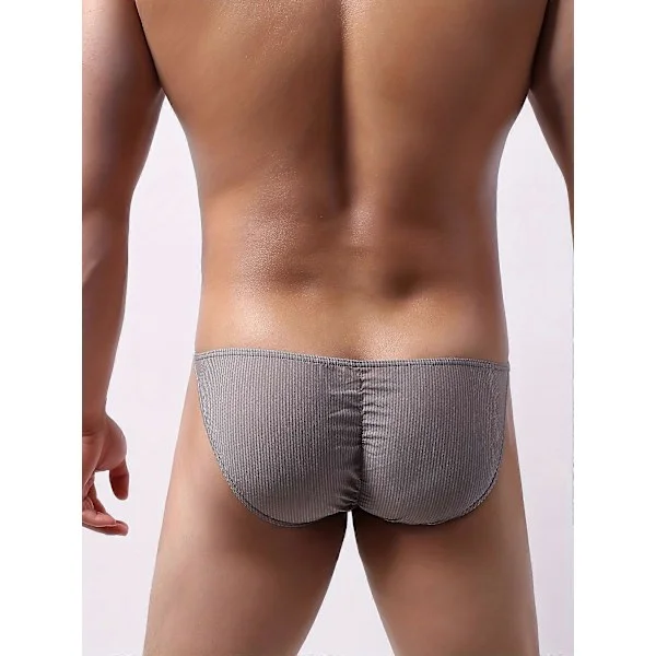Nya modeller Herr Sommar Randiga Bikini Trosor - Andningsbara, Bekväm Stretch, Snygga Låg Midja Underkläder