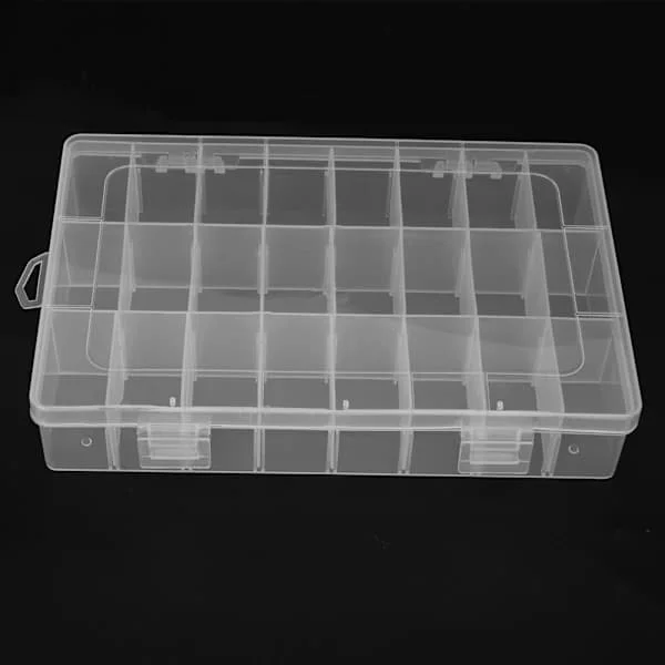 QD-Plastbeholder for fiskesluk, fiskelokkemat, agn, oppbevaring, boks, veske