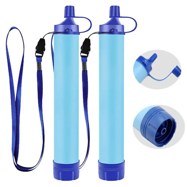 [RM]2/3/4-pack Portable Water Filter – Water Purifier for Camping, Hiking, Travel, and Emergency Preparedness