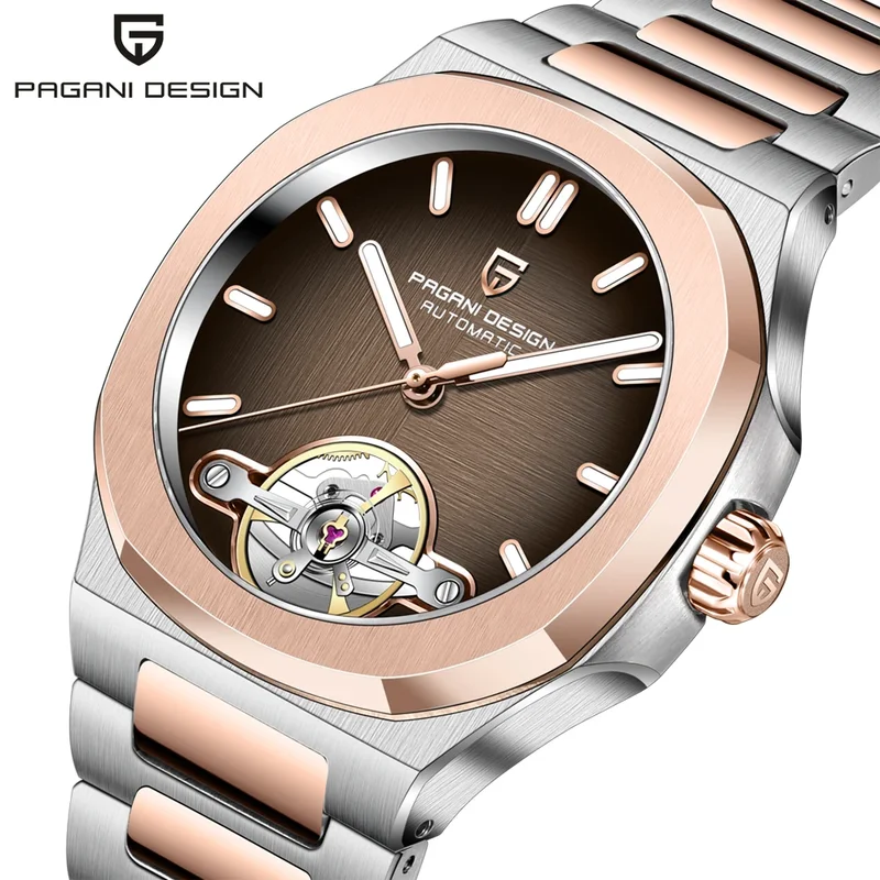AliExpress - PAGANI DESIGN 2026 New Skeleton Men's Watch Luxury Automatic Watch For Men waterproof Mechanical Wristwatches Men Local Shipping