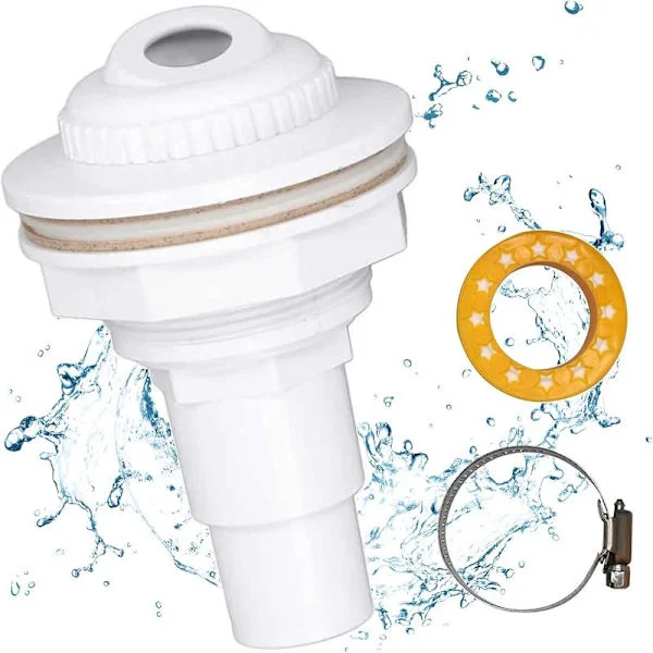 Returdyse for basseng, innløpsdyse for basseng med 38/32 mm slangeende, returdyse innløpsdyse for basseng