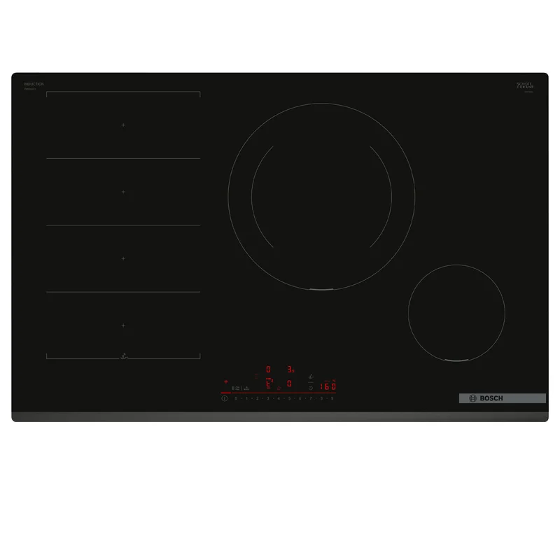 Bosch PXE831HC1E Serie 6 induksjonstopp 80 cm' - 'Svart