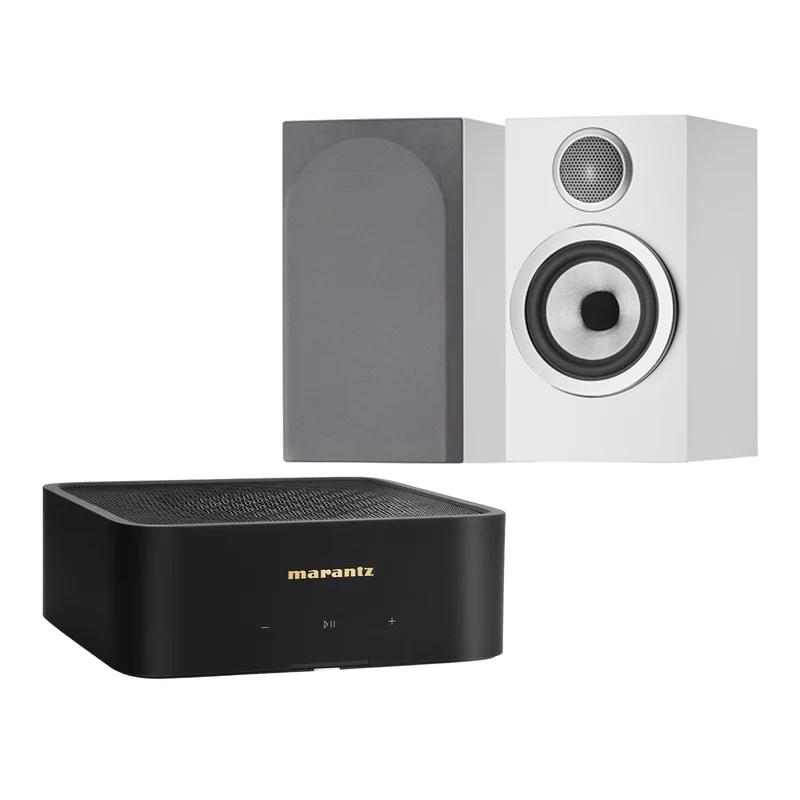 Marantz Model M1 + Bowers & Wilkins 707 S3 Stereosystem til TV
