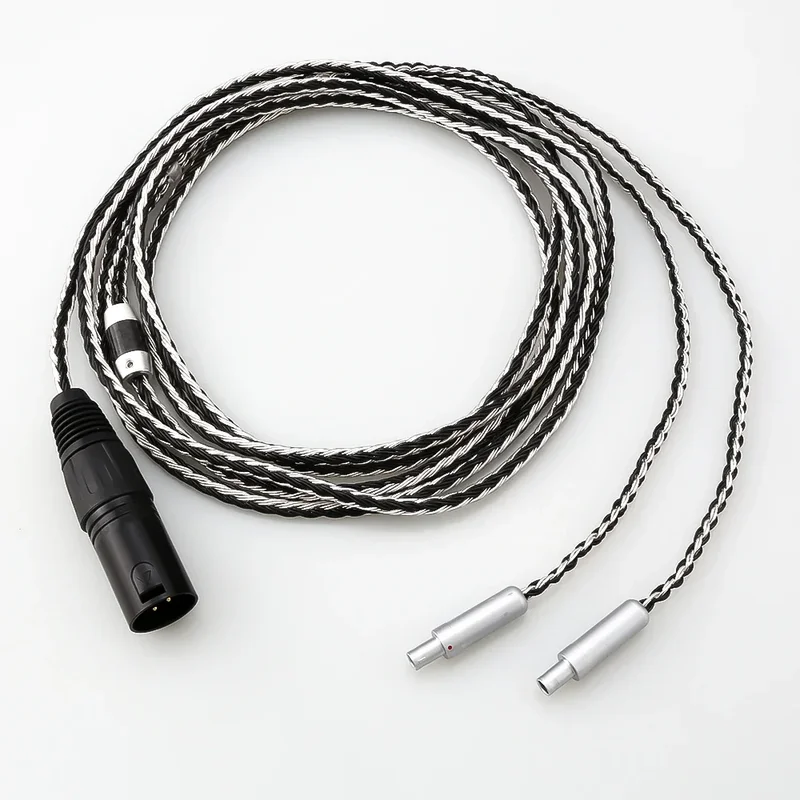 AliExpress - HiFi 4-Pin XLR 4,4mm 2,5mm 3,5mm 6,35mm Klinkenstecker 16-adriges Kopfhörerkabel für HD 800 S HD800 HD800S HD820 HD820S