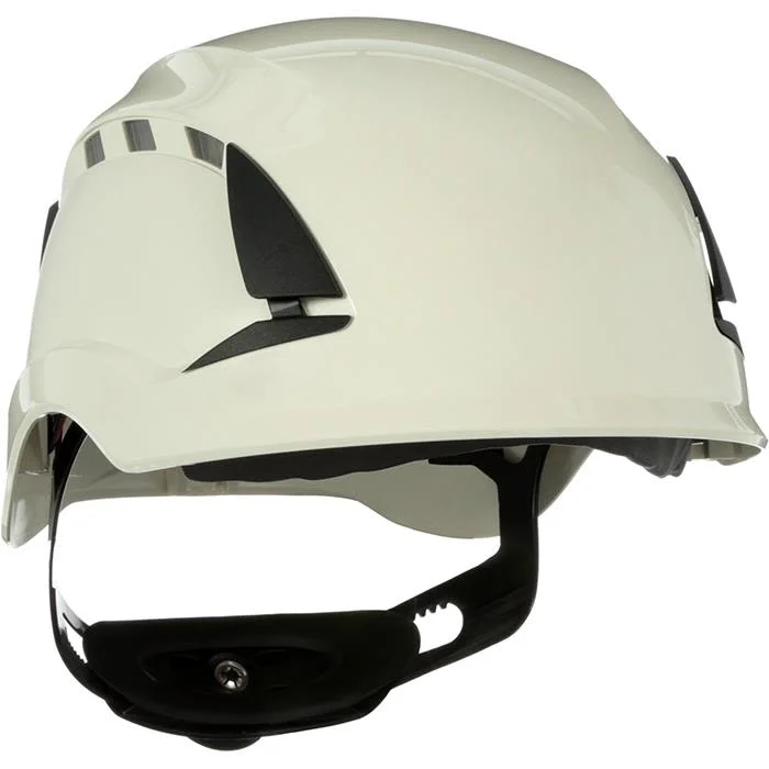 3M SecureFit X5501V Skyddshjälm ventilerad Vit, Huvudskydd