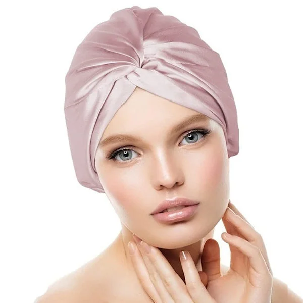 Mulberry Silk Sleep Cap for Women, Silk Hair Wrap for Sleeping, Silk Bonnet Night Cap
